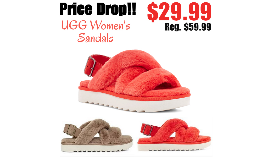 UGG Women's Sandals Only $29.99 on Macys.com (Regularly $59.99)
