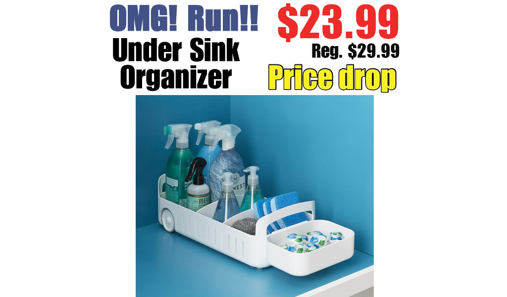 Under Sink Organizer Only $23.99 Shipped on Amazon (Regularly $29.99)
