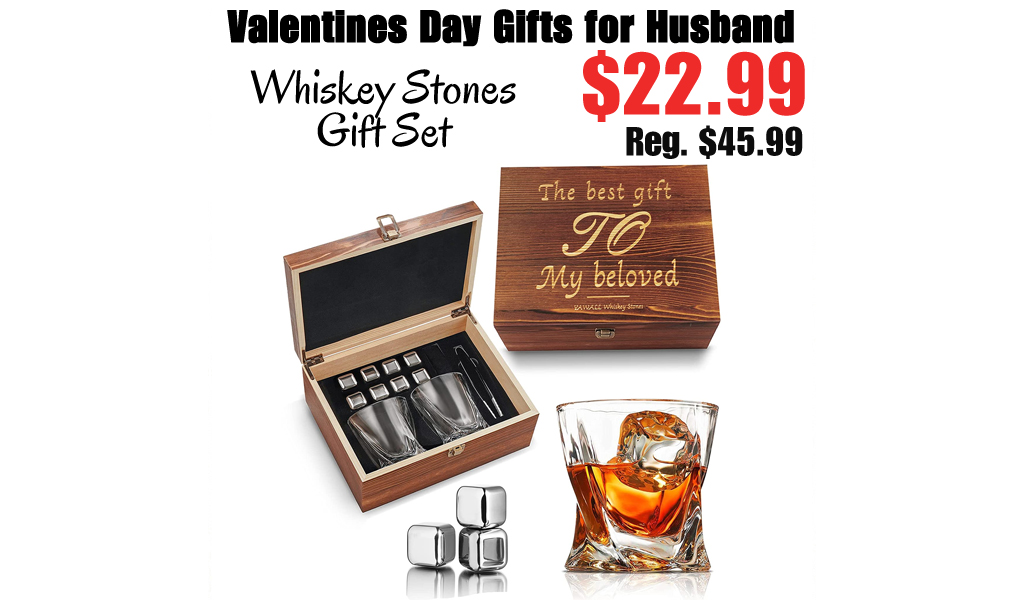 Whiskey Stones Gift Set Only $22.99 Shipped on Amazon (Regularly $45.99)
