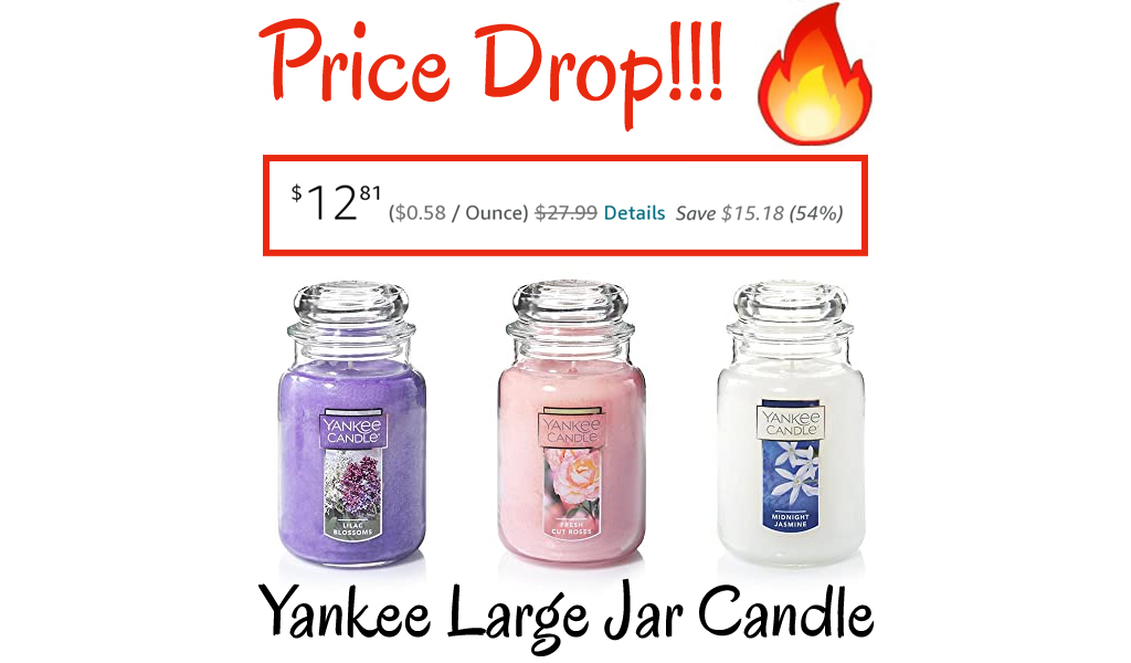 Yankee Large Holiday Jar Candle Only $12.81 Shipped on Amazon (Regularly $28)