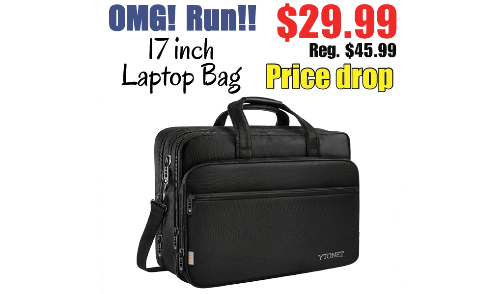 17 inch Laptop Bag Only $29.99 Shipped on Amazon (Regularly $45.99)