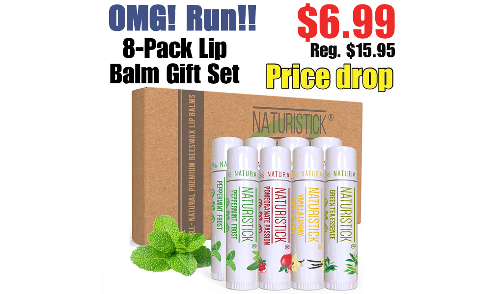 8-Pack Lip Balm Gift Set Only $6.99 Shipped on Amazon (Regularly $15.95)
