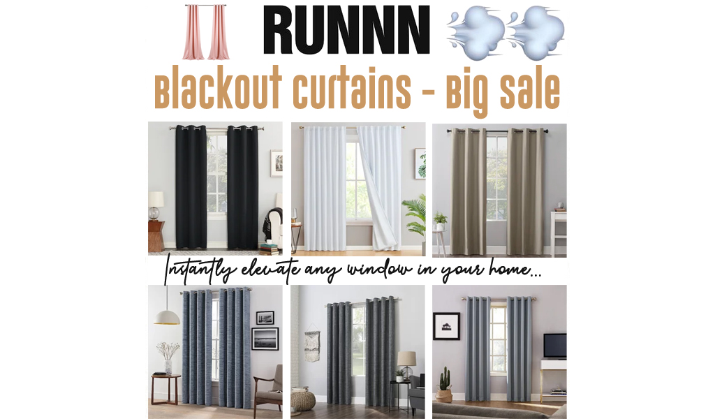 Blackout Curtains for Less on Wayfair - Big Sale