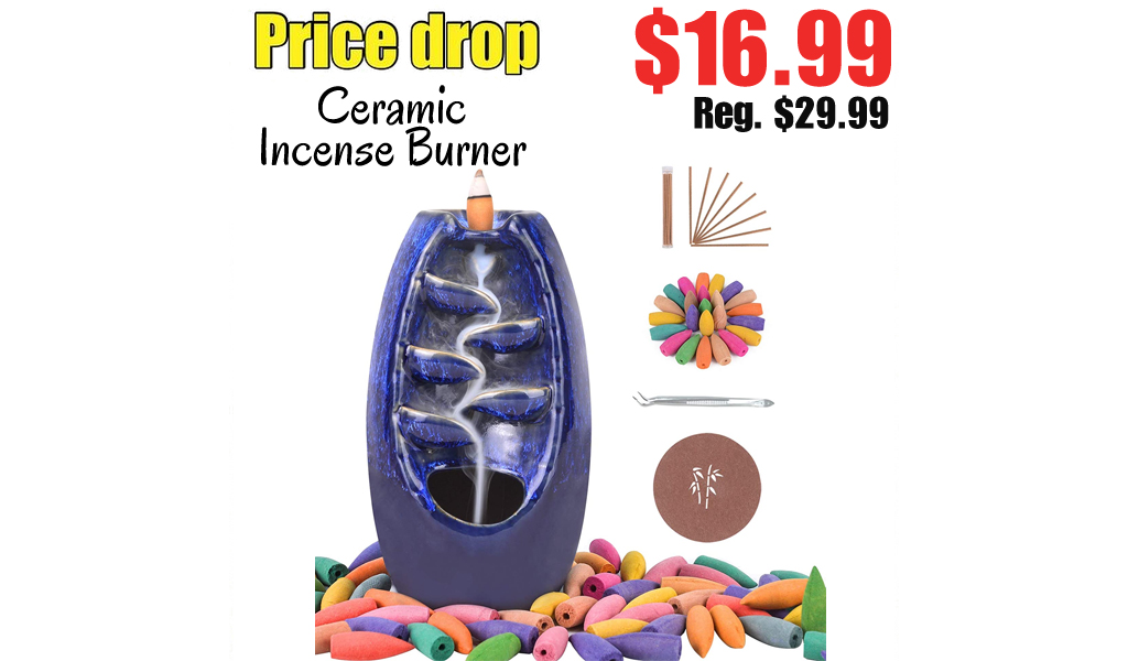 Ceramic Incense Burner Only $16.99 Shipped on Amazon (Regularly $29.99)
