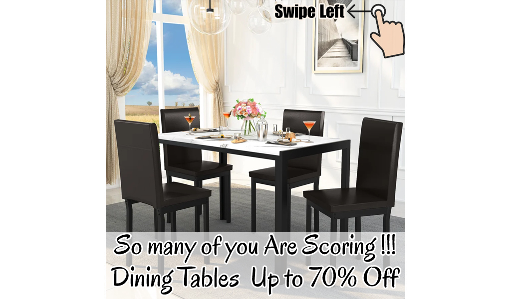 Dining Tables Up To 70% Off on Wayfair - Big Sale