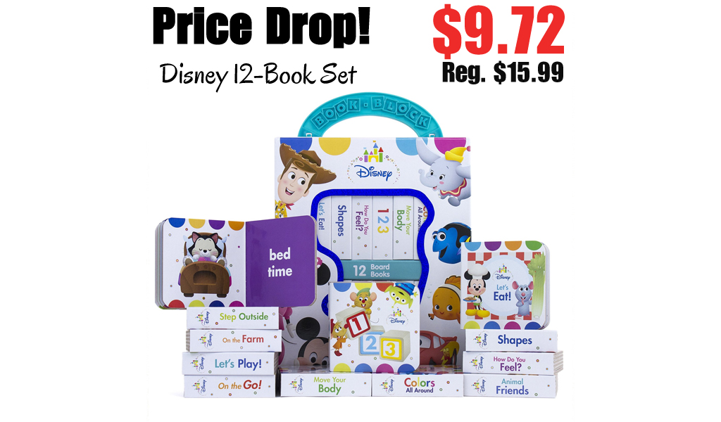 Disney 12-Book Set Only $9.72 Shipped on Amazon (Regularly $15.99)