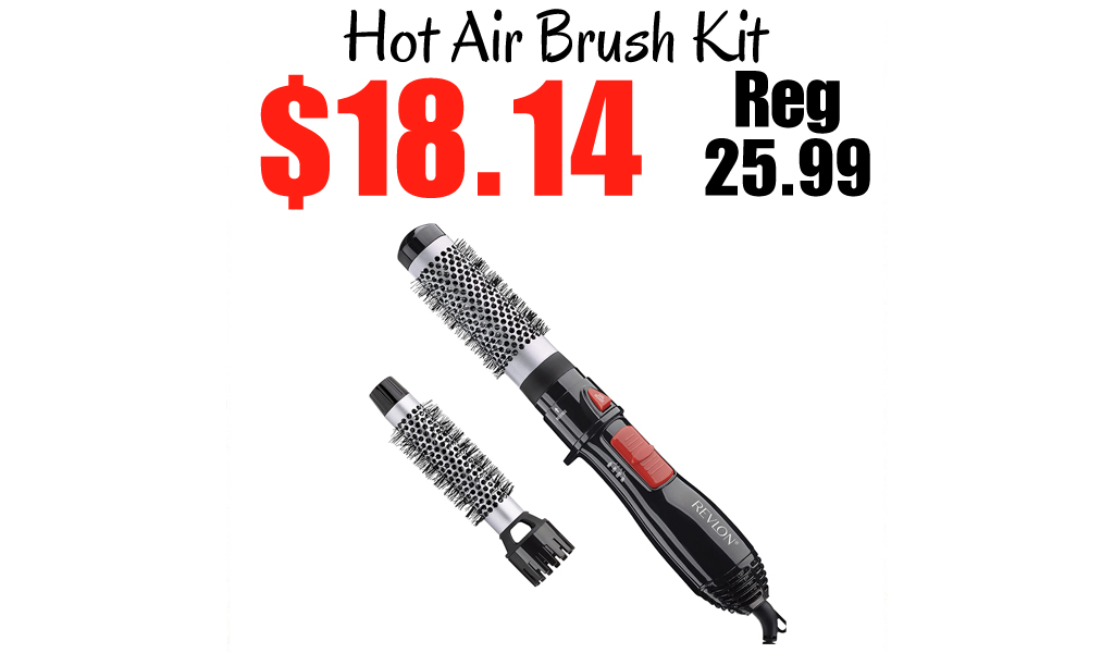 Hot Air Brush Kit Only $18.14 Shipped on Amazon (Regularly $25.99)