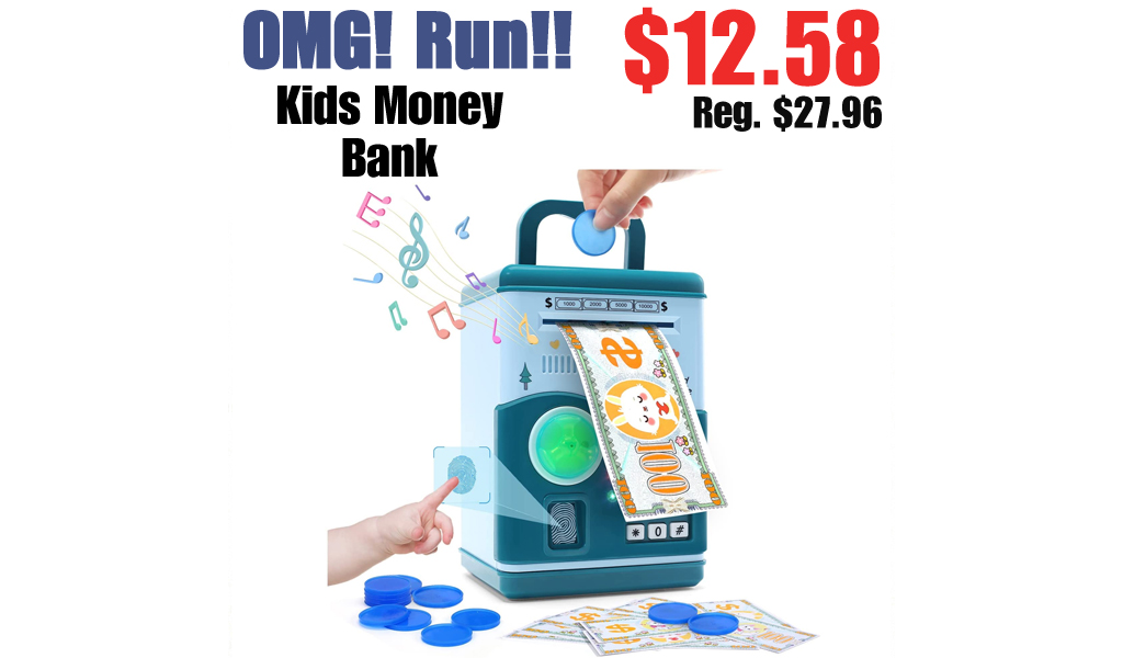 Kids Money Bank Just $12.58 on Amazon (Regularly $27.96)