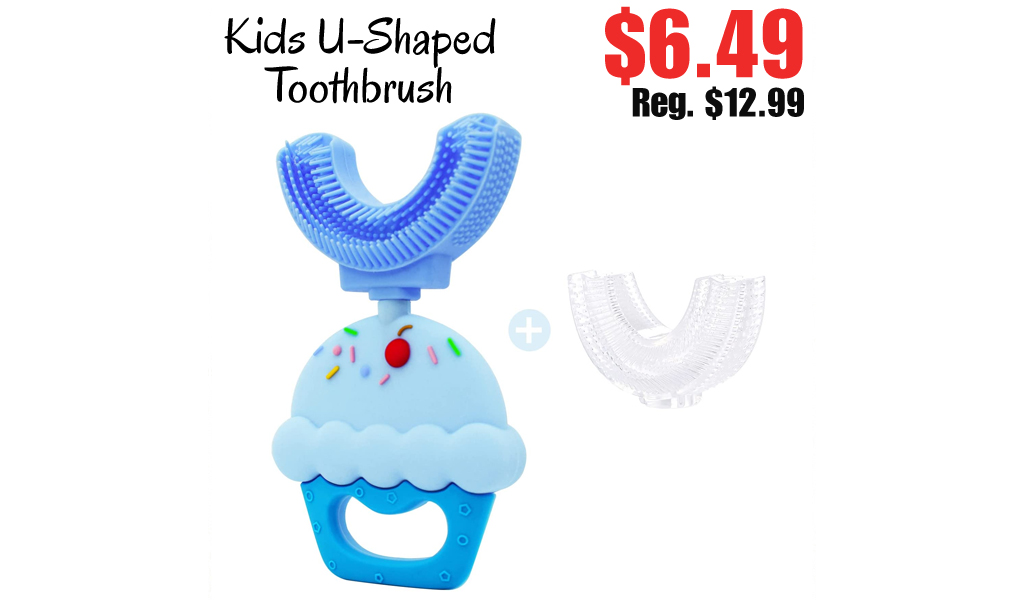 Kids U-Shaped Toothbrush Only $6.49 Shipped on Amazon (Regularly $12.99)