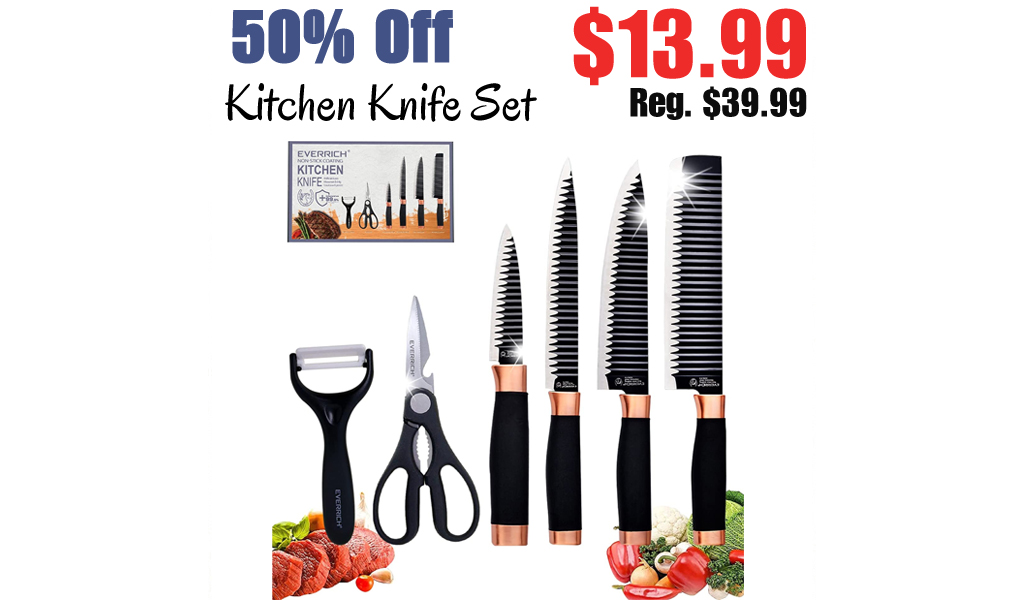 Kitchen Knife Set Only $13.99 Shipped on Amazon (Regularly $39.99)