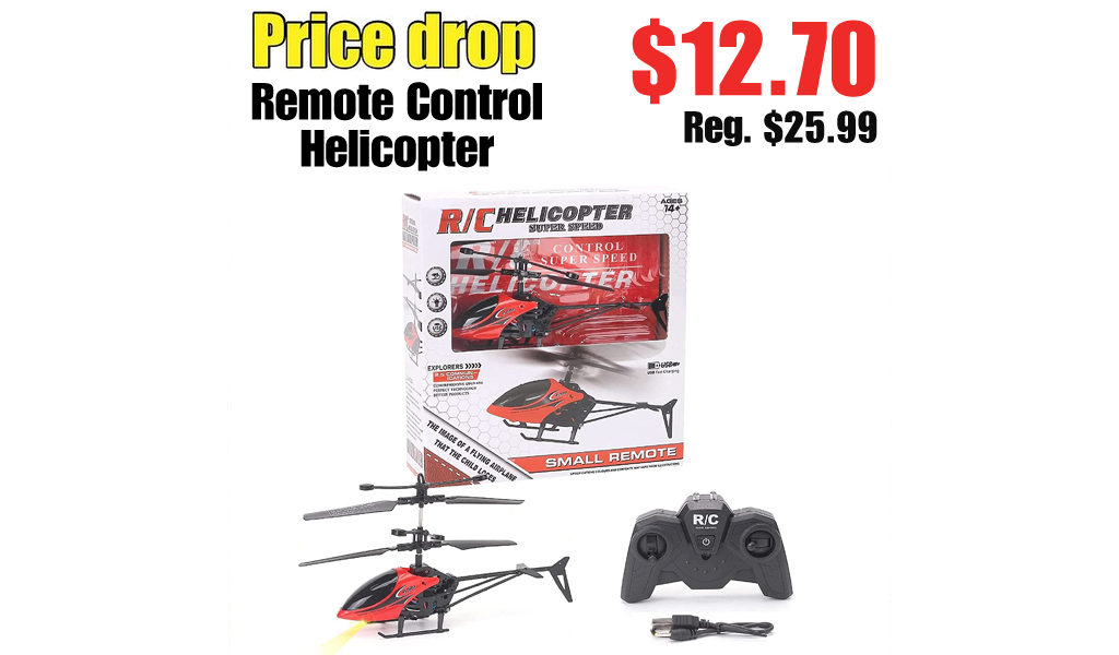 Remote Control Helicopter Only $12.70 Shipped on Amazon (Regularly $25.99)