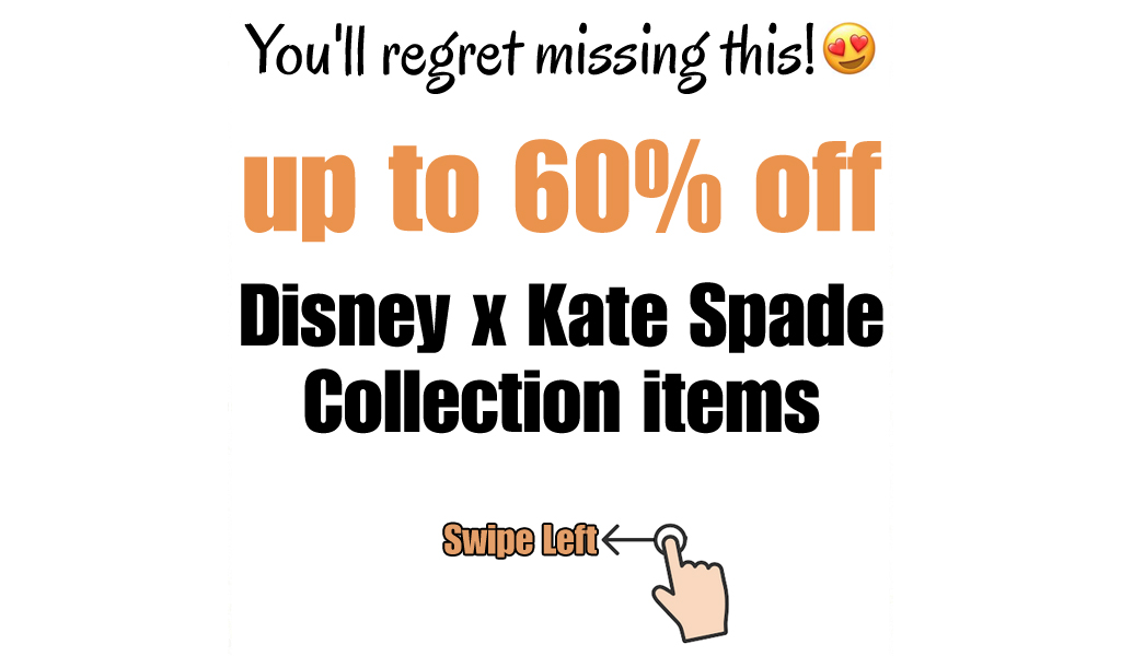Up to 60% Off Disney x Kate Spade Collection Items