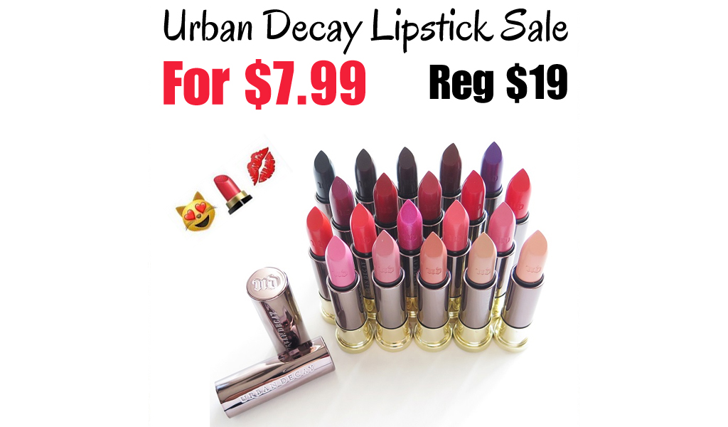 Vice Lipstick Only $7.99 Shipped on Urban Decay (Regularly $19)
