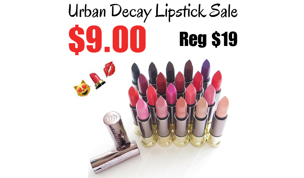 Vice Lipstick Only $9.00 Shipped on Urban Decay (Regularly $19)
