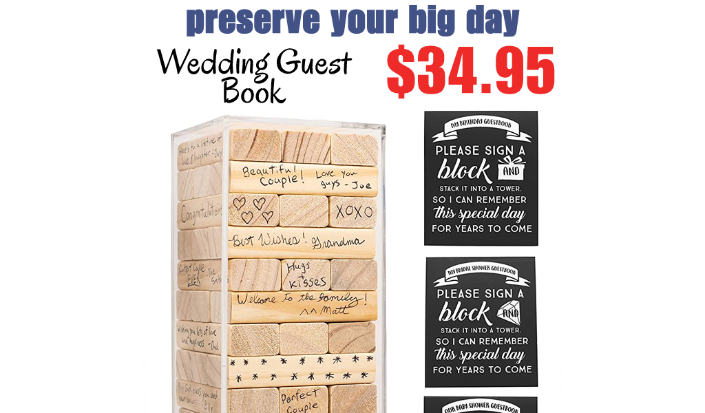 Wedding Guest Book Only $34.95 Shipped on Amazon
