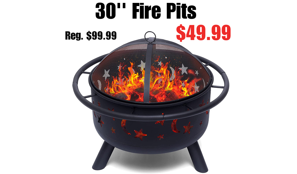 30'' Fire Pits Only $49.99 Shipped on Amazon (Regularly $99.99)