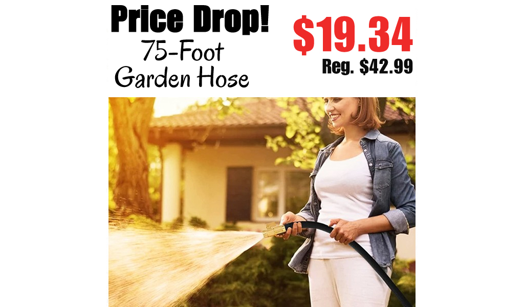 75-Foot Garden Hose Only $19.34 Shipped on Amazon (Regularly $42.99)
