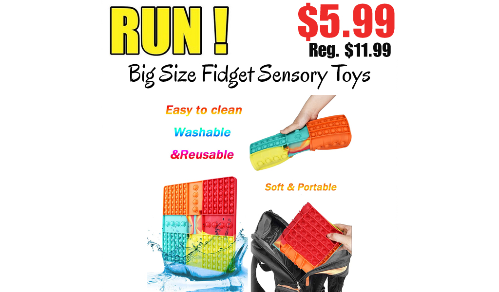 Big Size Fidget Sensory Toys Only $5.99 Shipped on Amazon (Regularly $11.99)
