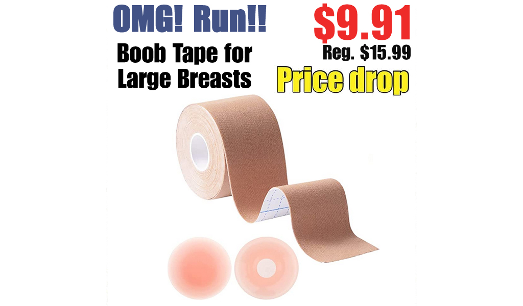 Boob Tape for Large Breasts Only $9.91 Shipped on Amazon (Regularly $15.99)