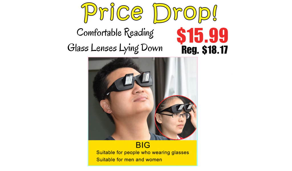 Comfortable Reading Glass Lenses Lying Down