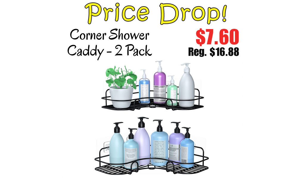 Corner Shower Caddy - 2 Pack Only $7.60 Shipped on Amazon (Regularly $16.88)