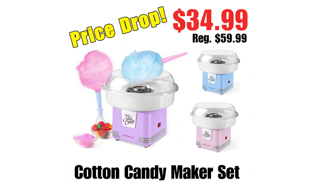 Cotton Candy Maker Set Only $34.99 on Zulily (Regularly $59.99)