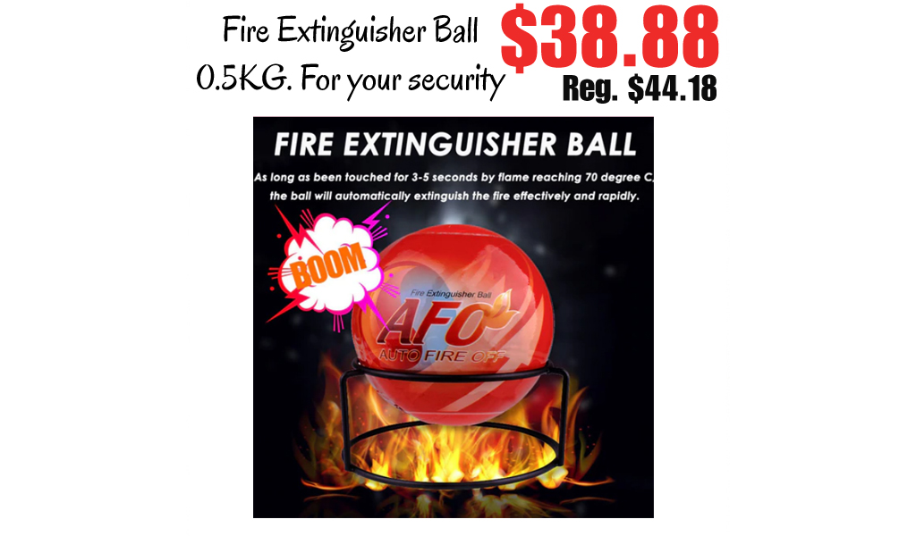 Fire Extinguisher Ball 0.5KG. For your security!