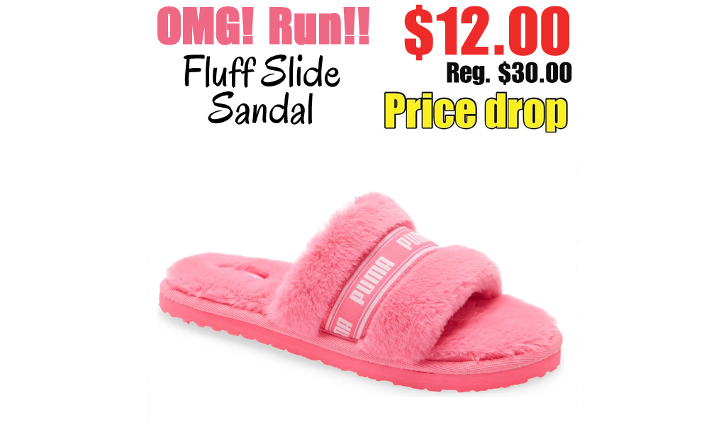 Fluff Slide Sandal Only $12 Shipped on Nordstrom Rack (Regularly $30)