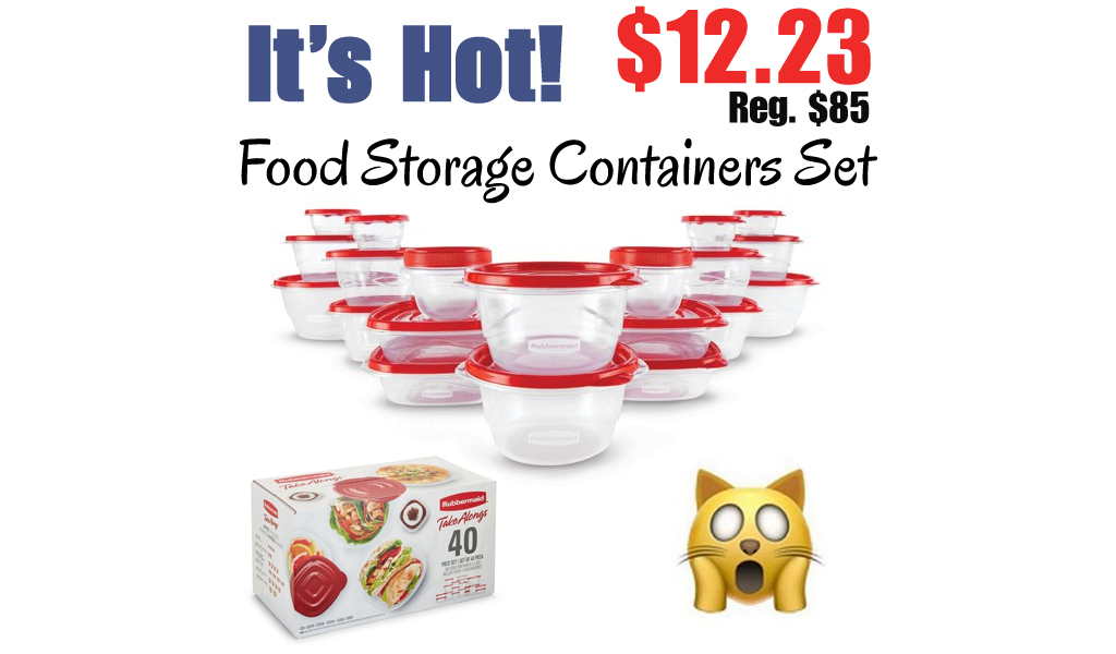 Food Storage Containers Set only $12.23 on Walmart.com (Regularly $85)