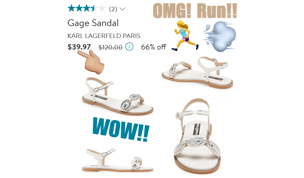 Gage Sandal Only $39.97 Shipped on Nordstrom Rack (Regularly $120.00)