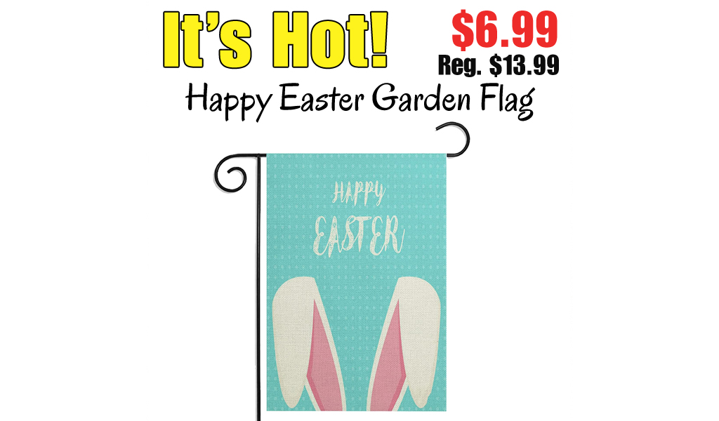 Happy Easter Garden Flag Only $6.99 Shipped on Amazon (Regularly $13.99)