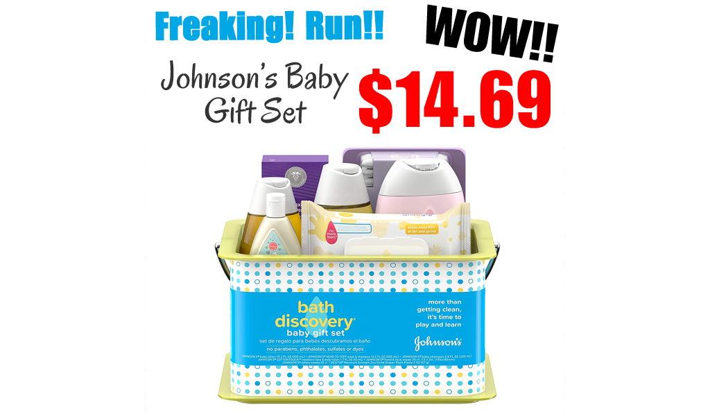 Johnson’s Baby Gift Set Only $14.69 Shipped on Amazon (Regularly $20.99)