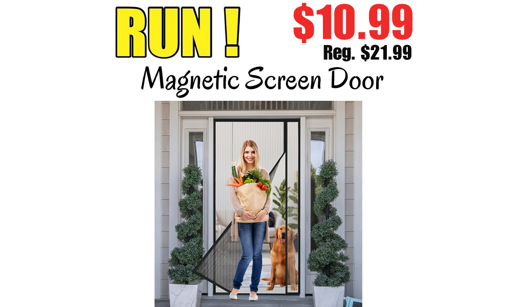 Magnetic Screen Door Only $10.99 Shipped on Amazon (Regularly $21.99)