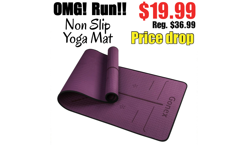 Non Slip Yoga Mat Only $19.99 Shipped on Amazon (Regularly $36.99)
