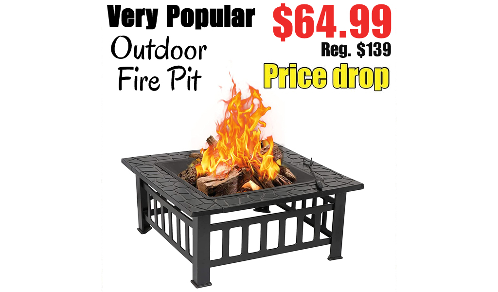 Outdoor Fire Pit Only $64.99 Shipped on Amazon (Regularly $139)