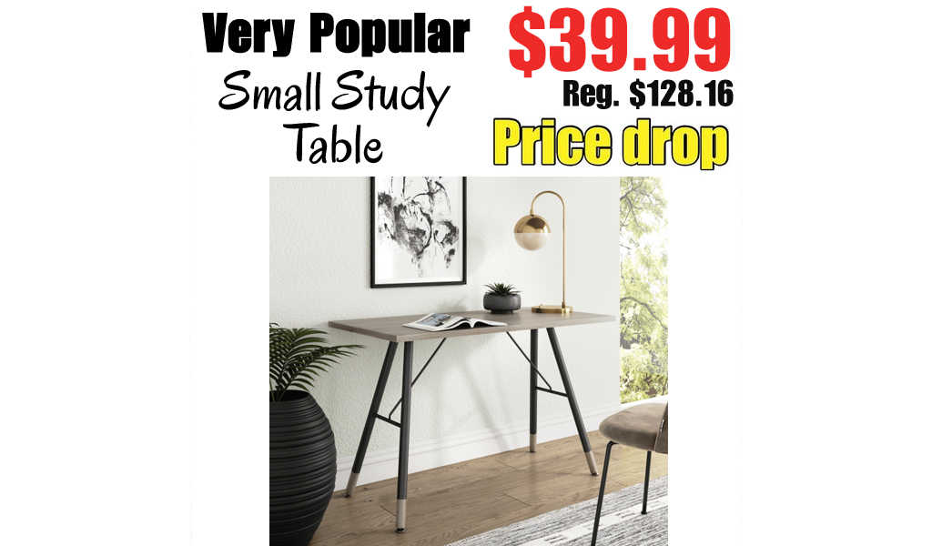 Small Study Table $39.99 Shipped on Walmart.com (Regularly $128.16)
