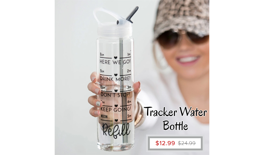 Tracker Water Bottle Only $12.99 Shipped on Jane.com (Regularly $24.99)