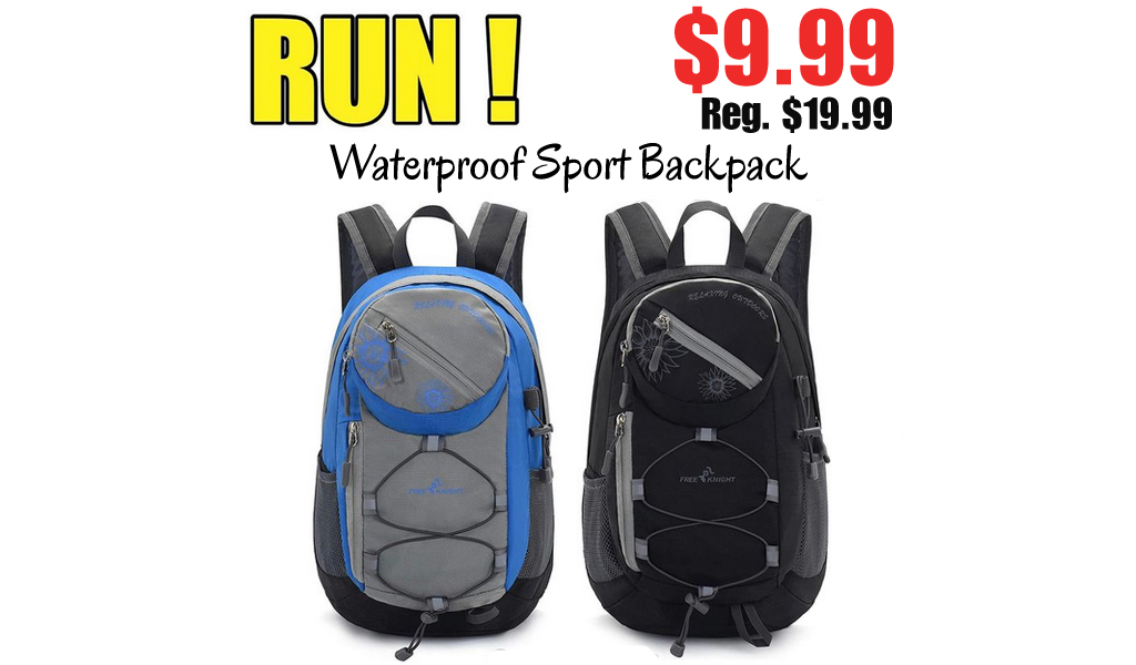 Waterproof Sport Backpack Only $9.99 Shipped on Amazon (Regularly $19.99)
