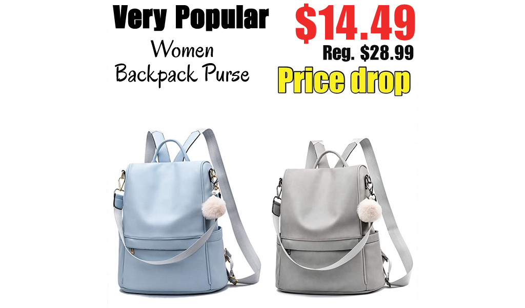 Women Backpack Purse Only $14.49 Shipped on Amazon (Regularly $28.99)
