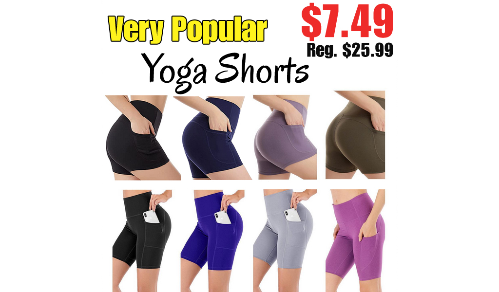 Yoga Shorts Only $7.49 Shipped on Amazon (Regularly $25.99)