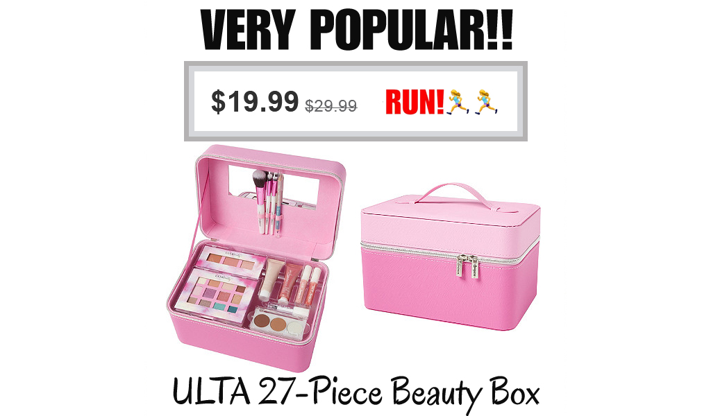 27-Piece Beauty Box for only $19.99 on ulta.com (Regularly $29.99)