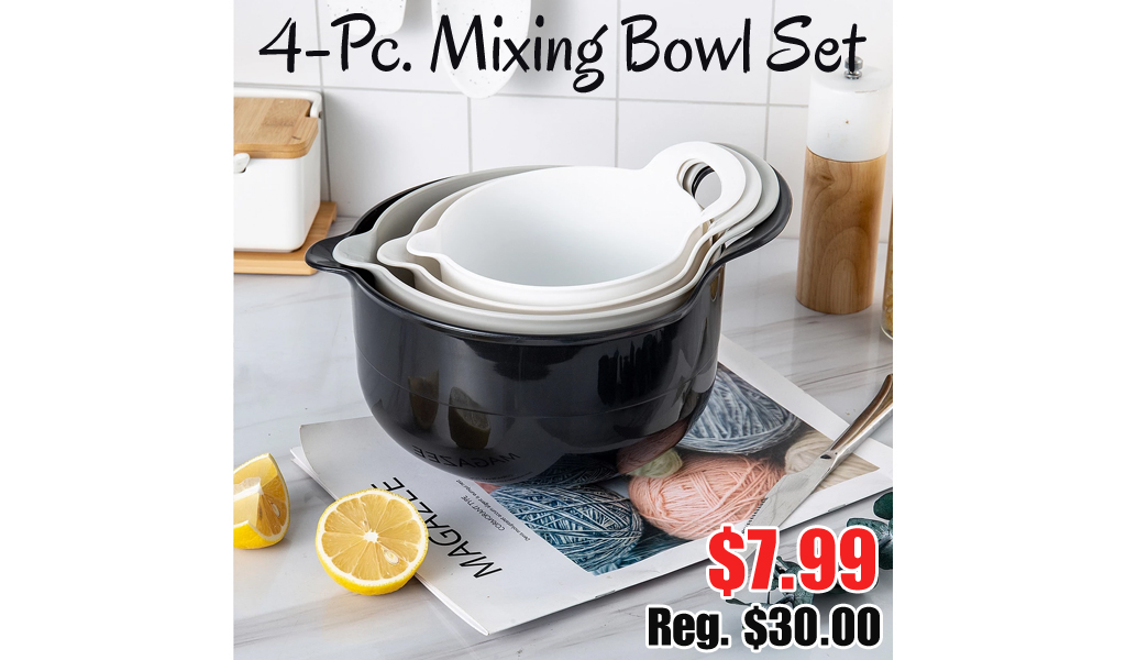 4-Pc. Mixing Bowl Set Just $7.99 on Macys.com (Regularly $30)