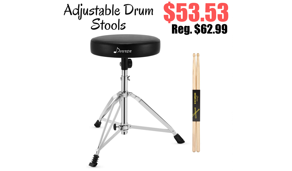 Adjustable Drum Stools Only $53.53 Shipped on Amazon (Regularly $62.99)