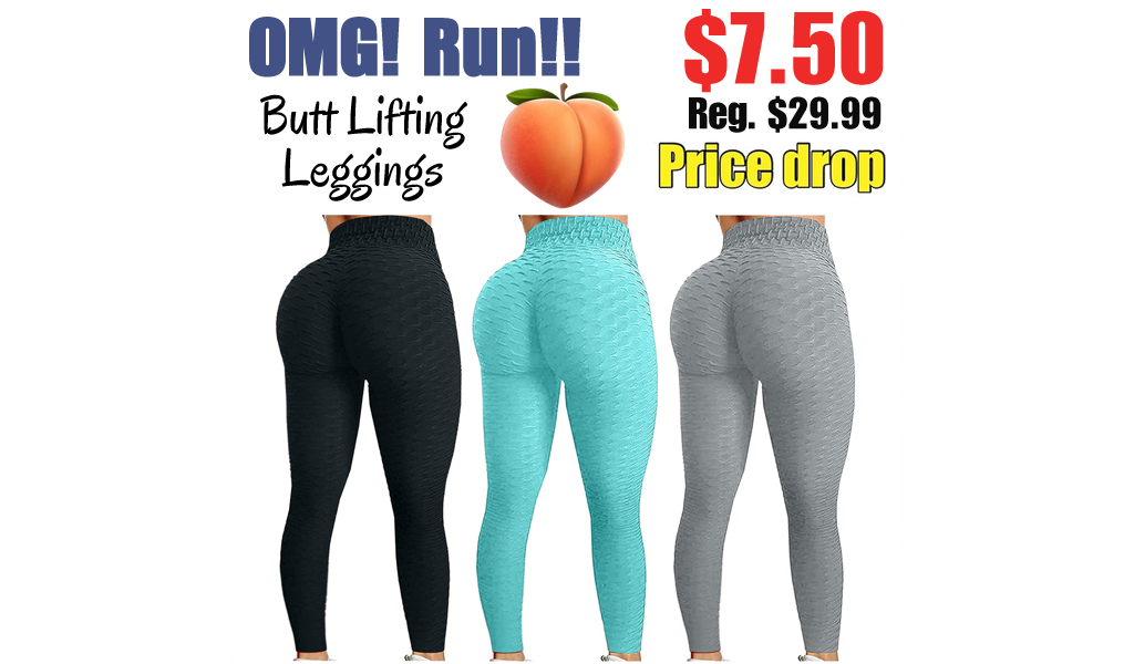 Butt Lifting Leggings Only $7.50 Shipped on Amazon (Regularly $29.99)