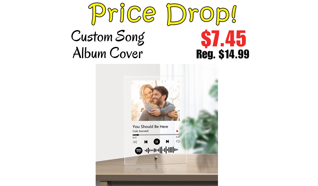 Custom Song Album Cover Only $7.45 Shipped on Amazon (Regularly $14.99)