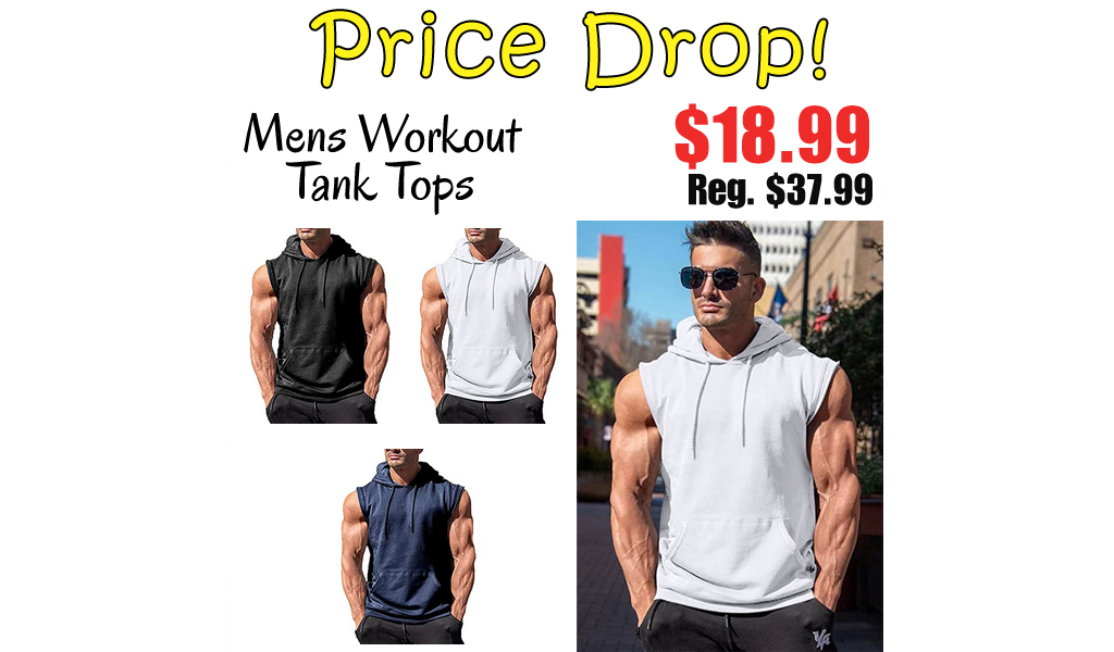 Mens Workout Tank Tops Only $18.99 Shipped on Amazon (Regularly $37.99)