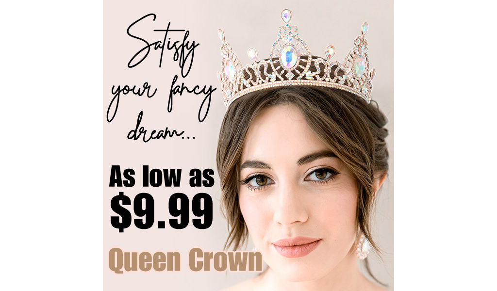 Queen Crown Only $9.99 Shipped on Amazon (Regularly $28.99)