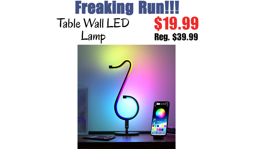 Table Wall LED Lamp Only $19.99 Shipped on Amazon (Regularly $39.99)