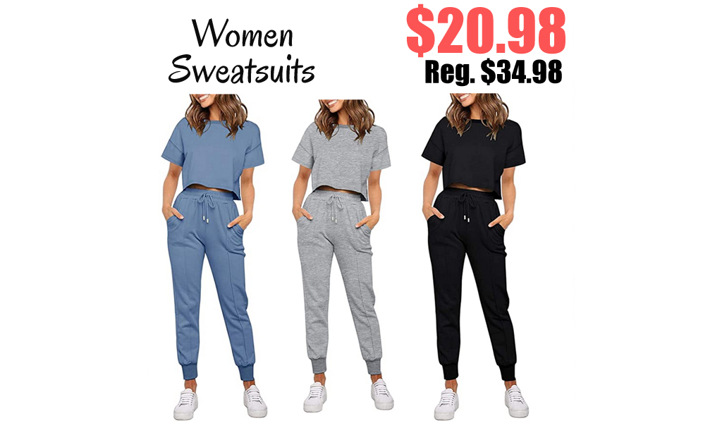 Women Sweatsuits Only $20.98 Shipped on Amazon (Regularly $34.98)