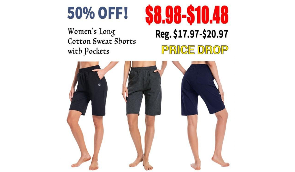 Women's Bermuda Shorts Only $10.48 Shipped on Amazon (Regularly $20.97)